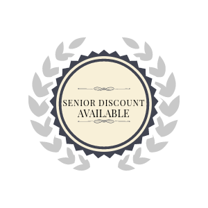 Senior Discounts Available